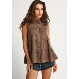 Women's shirt with ruffles