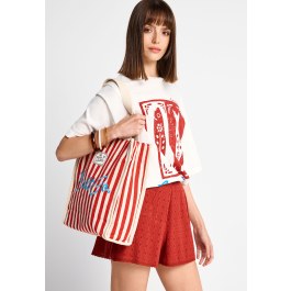Ριγέ tote τσάντα Salt Co.