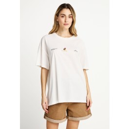 Loose fit t-shirt with artwork print on the back