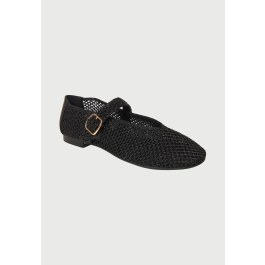 Women's knitted Mary Jane ballerinas