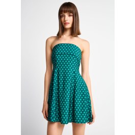 Women's strapless mini dress