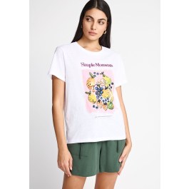Women's cotton t-shirt with print