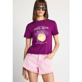 Women's cotton t-shirt with print