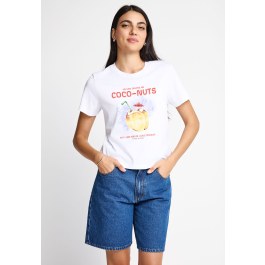 Women's cotton t-shirt with print