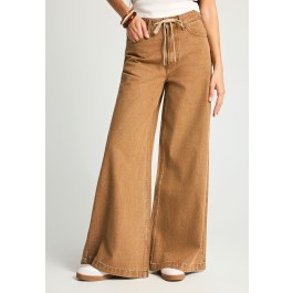 Γυναικείο wide leg jean παντελόνι