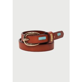 Women's thin leather belt