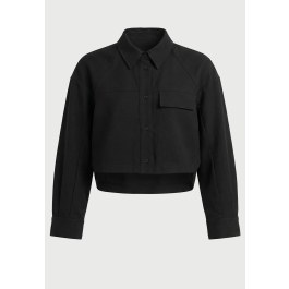 Γυναικείο κοντό πουκάμισο relaxed fit