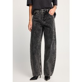 Ψηλόμεσο jean παντελόνι balloon fit