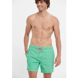 All over printed swim shorts
