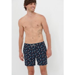 All over printed swim shorts