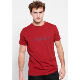 Βαμβακερό t-shirt με Funky Buddha τύπωμα