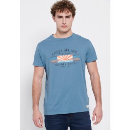 T-shirt από οργανικό βαμβάκι με τύπωμα