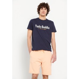 Loose tapered fit αθλητική βερμούδα
