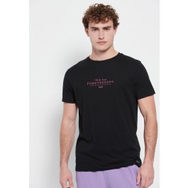 T-shirt με Funky Buddha τύπωμα στο στήθος