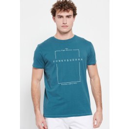 T-shirt με minimal branded τύπωμα