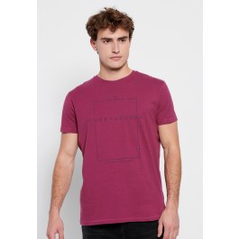 T-shirt με minimal branded τύπωμα
