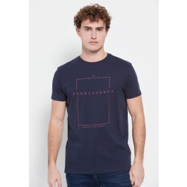 T-shirt με minimal branded τύπωμα