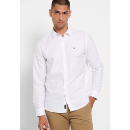 Essential πουκάμισο με κεντημένο logo