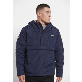 Ανδρικό overhead jacket με κουκούλα