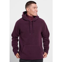 Φούτερ fleece με κουκούλα