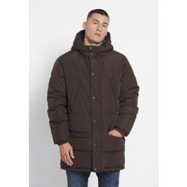 Men's hooded puffer parka jacket
