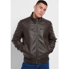 Eco leather (PU) biker jacket