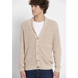 Μen's knitted cardigan with buttons