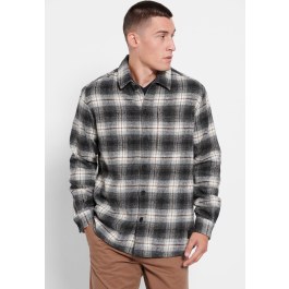 Oversized καρό overshirt πουκάμισο
