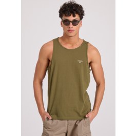 Ανδρικό tank top με logo στο στήθος
