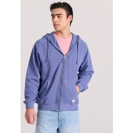 Relaxed fit φούτερ ζακέτα