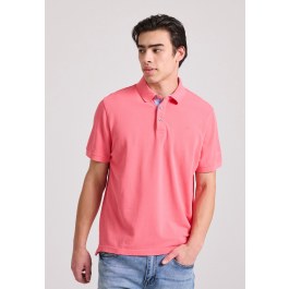 Polo shirt with embroidery on the sleeve