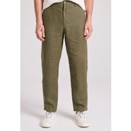 Λινό casual chino παντελόνι