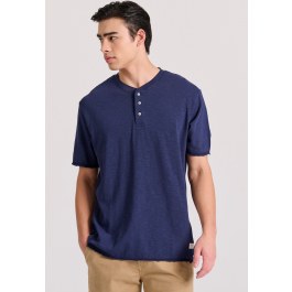 Relaxed fit βαμβακερό t-shirt από φλάμα