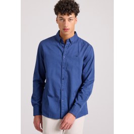 Ανδρικό βαμβακερό πουκάμισο garment dyed