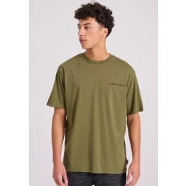 Relaxed fit t-shirt με embossed τύπωμα στην πλάτη