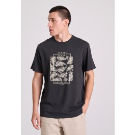 Botanic frame printed t-shirt
