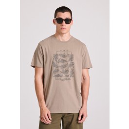 Botanic frame printed t-shirt