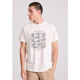 Botanic frame printed t-shirt