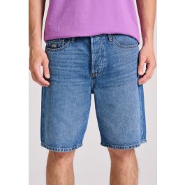 Comfort fit ανδρική τζιν βερμούδα