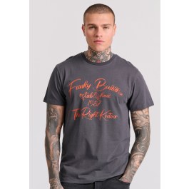 T-shirt με branded retro τύπωμα