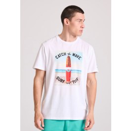 T-shirt με vintage surf photographic τύπωμα