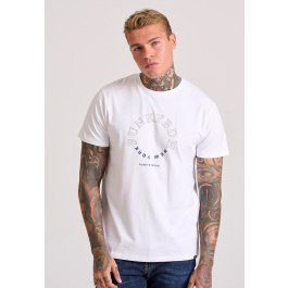 T-shirt με graphic τύπωμα στο στήθος