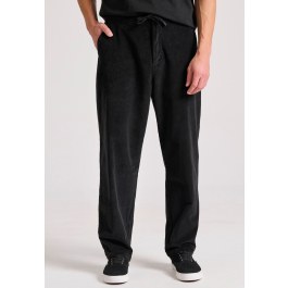 Loose fit garment dyed corduroy pants