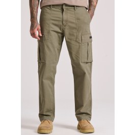 Loose fit cargo παντελόνι σε micro ζακάρ ύφανση (dobby)