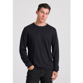 Casual πλεκτή μπλούζα με μίξη από μαλλί και κασμίρ