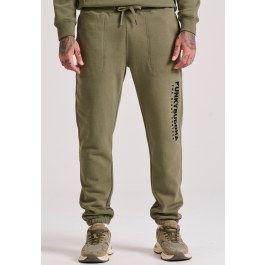 Παντελόνι φόρμας με branded flock τύπωμα