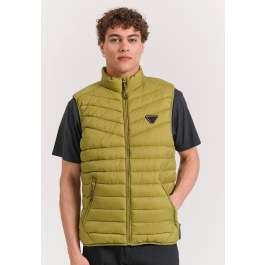 Ανδρικό αμάνικο καπιτονέ μπουφάν