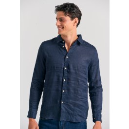 Garment dyed λινό πουκάμισο - The essentials