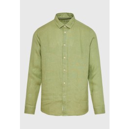 Garment dyed λινό πουκάμισο - The essentials