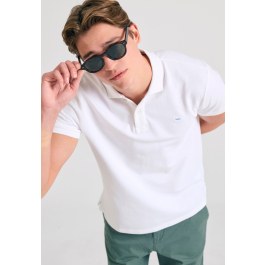 Polo μπλούζα με κεντημένο logo - The essentials